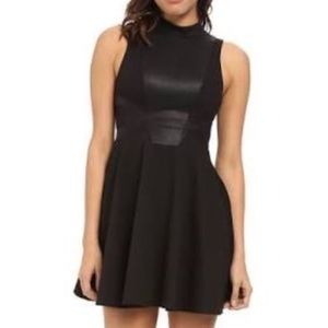 Black cocktail dress